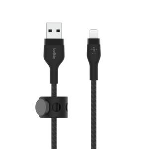 Boost Charge USB-a To Ltg Braided Silicon 3m Black