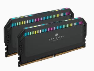 DOMINATOR PLATINUM RGB DDR5 32GB (2x16GB) DDR5 5200 (PC5-41600) C40 1.25V - Black