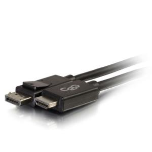 DisplayPort Male to HDMI Male Adapter Cable - Black