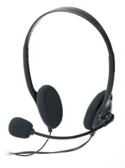 Headset - Stereo - 3.5mm - Black - with microphone