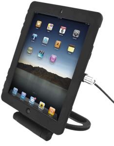 iPad Security Rotating Stand - Security Kit/ Black