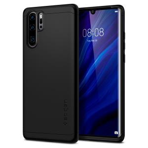 Huawei P30 Pro Case Thin Fit 360 Black Glass Screen Protector