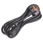 Power Cord, C19 To Bs1363a (uk), 2.4m