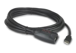 Netbotz USB Latching Repeater Cable, Plenum - 5m