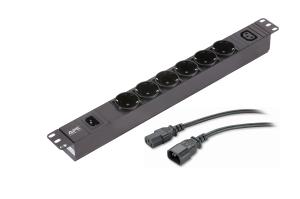 EasyPDU, Basic, 1U, 10A, 230V, 6SCH,1C13