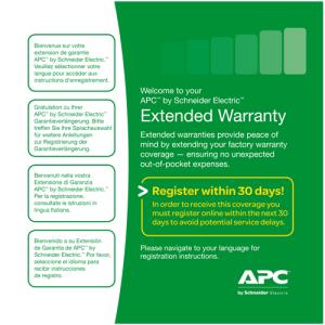 Extended Warranty 1 Year Extended Service Agreement (for new product purchases) (WBEXTWAR1YR-SP-01A)