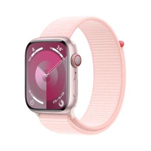 Watch Series 9 Gps + Cellular 45mm Pink Aluminium Case With Light Pink Sport Loop