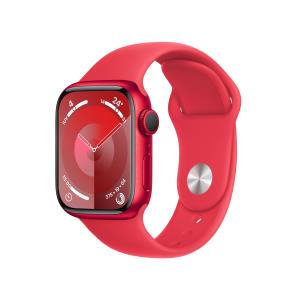 Watch Series 9 Gps 41mm Red Aluminium Case With Red Sport Band M/l