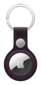 Airtag Finewoven Key Ring - Blackberry