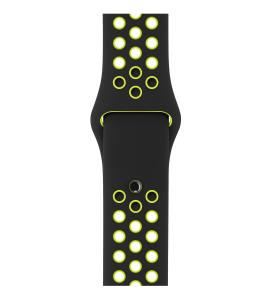 38mm Black/volt Nike Sport Band