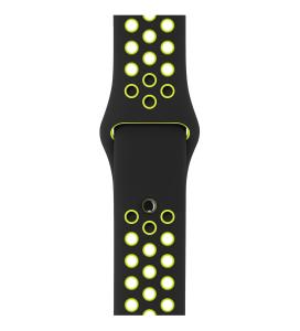 38mm Black/volt Nike Sport Band