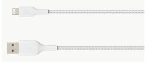 Lightning To USB-a Cable Braid 2m White