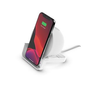 Boostcharge Wireless Charger Stand+speaker White