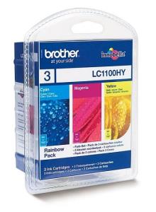 Ink Cartridge - Lc1100hyrb - High Capacity - Rainbow Pack