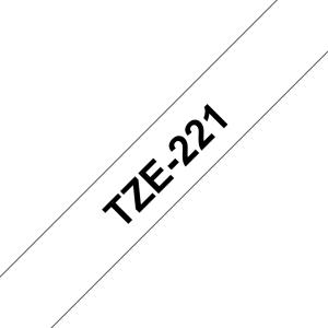 Tape 9mm Lami Black On White (tze-221)