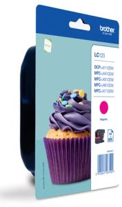 Ink Cartridge Magenta 600 Pages Blister (lc-123mbp)