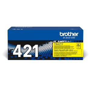 Toner Cartridge - Tn421y - 1800 Pages - Yellow