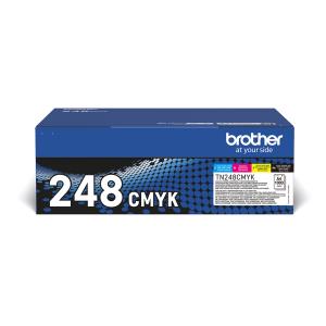 Toner Cartridge - Tn248val - Value Pack - Cyan / Magenta / Yellow / Black