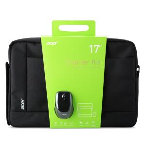 Starter Kit - 17.3in Notebook Case + Wireless Mouse - Black