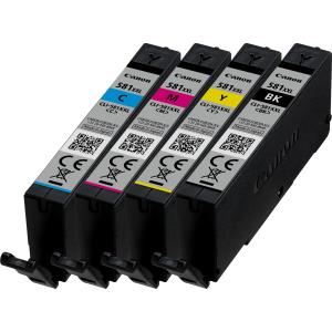Ink Cartridge - Cli-581xxl C/m/y/bk W/o Sec Multi Pack Blistered