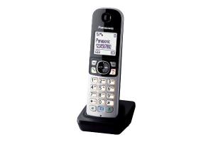 Cordless Dect Phone KX-TGA681EXB Additional Handset & Charger/ Piano Black