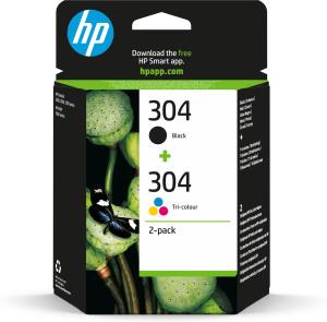 Ink Cartridge - No 304 - Black/Tri-colo - Combo Pack