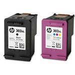 Bundle / Ink Cartridge - No 303XL High Yield Black + Ink Cartridge No 303XL High Yield Tri-colo