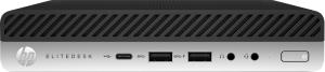 EliteDesk 705 G5 Desktop Mini PC - R5P 3400G - 8GB RAM - 1TB HDD - Win10 Pro - Azerty Belgian