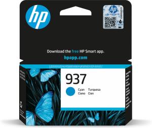 Ink Cartridge - No 937 - 800 Pages - Cyan - Blister