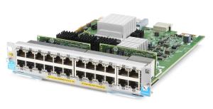 HP 20-port 10/100/1000BASE-T PoE+/4p 1/2.5/5/10GBASE-T PoE+ MACsec v3 zl2 Module