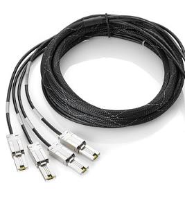 HP External 0.5m (1ft) Mini-SAS HD 4x to Mini-SAS HD 4x Cable