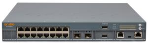 Aruba 7010 (RW) 16p 150W PoE+ 10/100/1000BASE-T 1G BASE-X SFP 32 AP and 2K Clients Controller