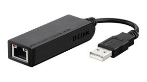 Adapter USB To Enet Dube-100 10/100bt 1-rj45 1-USB Hi-speed USB 2.0 Bus Pwd