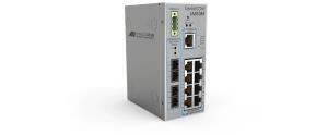 Industrial Managed Switch With 8 10BASE-T/100BASE-TX ports plus x 100BASE-FX Optical Ports