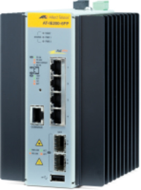 Managed Industrial Switch with 2 x 100/1000 SFP  4 x 10/100TX PoE+