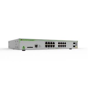 L3 switch with 16 x 10/100/1000T ports and  2 x 100/1000X SFP ports