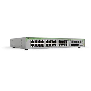 L3 switch with 24 x 10/100/1000T ports and  4 x 100/1000X SFP ports