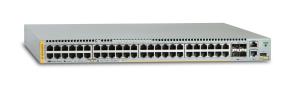 48 x 10/100/1000BASE-TX PoE+ ports-2 x SFP+ ports-2 x SFP+/Stack ports-1 x Expansion module and dual