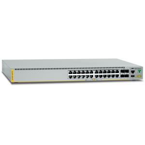 Stackable Gigabit Top Of Rack Datacenter Switch With 24 X 10/100/1000t  4 X 10gsfp+ Ports  Dual Hot