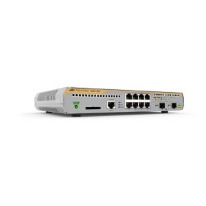 L2+ managed switch 8 x 10/100/1000Mbps 2 x SFP uplink slots 1 Fixed AC power supply EU Power cord