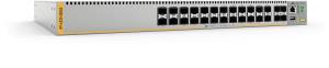 28-port 100/1000X SFP L3 switch- 1 Fixed AC- power supply- EU Power Cord