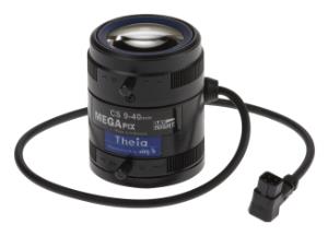 Theia Varifocal Telephoto P-iris Lense 9mm- 40mm (5504-901)