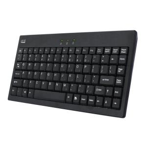 87key USB Mini Combo Keyboard Black Qwerty US