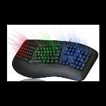 Ergonomic Gaming Illuminated Keyboard French Azerty Layout
