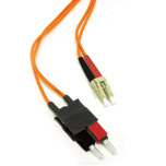 Patch Cable Fiber Optic Mmf Duplex Lszh Lc / Sc 62.5/125 1m