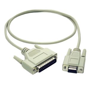 Modem Cable Db9f To Db25m 2m