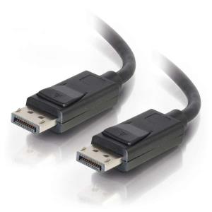 DisplayPort Cable With Latches M/m Black 3m
