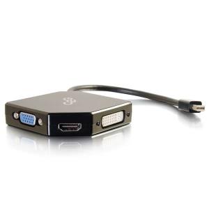 Mini DisplayPort to HDMI VGA or DVI Adapter Converter