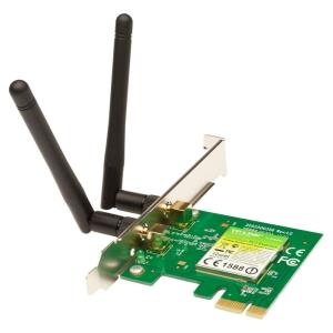 WLAN Adapter 2.4GHZ 300MBPS PCIE X1 W/DUAL ANTENNA