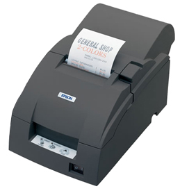 Tm-u220a - Receipt Printer - Dot Matrix - 76mm - Serial - Cutter